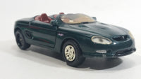 Motor Max Mustang Mach III Convertible 1/43 Scale Dark Green No. 4009 Die Cast Toy Car Vehicle with Opening Doors