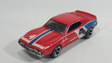 2010 Hot Wheels Muscle Mania AMC Javelin AMX Red Die Cast Toy Muscle Car Vehicle