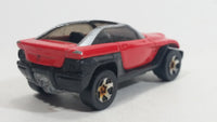 1999 Hot Wheels First Editions Jeep Jeepster Red Die Cast Toy Car Vehicle