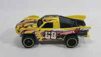 2014 Hot Wheels HW Off-Road Off Track Baja Truck #68 Yellow Die Cast Toy Car Vehicle