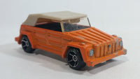 2014 Hot Wheels Volkswagen Type 181 Orange Die Cast Toy Car Vehicle
