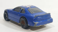 2000 Hot Wheels Racer Nascar #44 7/20 Blue Die Cast Toy Race Car Vehicle McDonald's Happy Meal