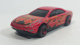 2003 Hot Wheels Raptor Blast Oldsmobile Aurora Red Die Cast Toy Car Vehicle