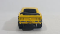 1998 Hot Wheels First Editions Mustang Mach I Yellow Die Cast Toy Muscle Car Vehicle