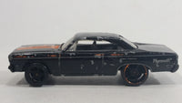 2009 Hot Wheels Muscle Mania '70 Roadrunner Enamel Black Die Cast Toy Muscle Car Vehicle