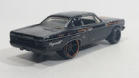 2009 Hot Wheels Muscle Mania '70 Roadrunner Enamel Black Die Cast Toy Muscle Car Vehicle