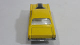 2010 Hot Wheels Muscle Mania '66 Ford Fairlane GT Yellow Die Cast Toy Muscle Car Vehicle