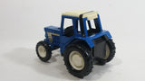 Blue and White 3180 Tractor Slow Gear Action Pullback Motorized Friction Die Cast Toy Farming Machinery Vehicle - Hong Kong