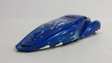 2005 Hot Wheels Crooze Ooz Coupe Blue with White Flames Die Cast Toy Car Vehicle