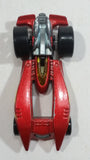 2011 Hot Wheels 4-Lane Elimination Race Duel Fueler #5 Metalflake Red Die Cast Toy Car Vehicle