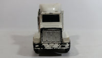 Ertl John Deere Semi Tractor Truck White Die Cast Toy Car Rig Vehicle Farming Collectible