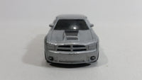 2007 Hot Wheels Dodge Charger SRT8 Metalflake Silver Die Cast Toy Car Vehicle