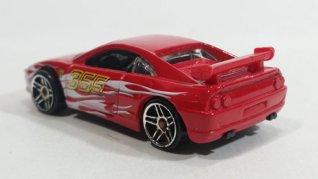 2010 Hot Wheels Ferrari 5 Ferrari F355 Challenge Red Die Cast Toy Car ...