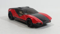 2009 Hot Wheels La Fasta Red and Black Die Cast Toy Car Vehicle