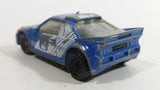 1990 Matchbox Ford RS200 Blue and White #2 Die Cast Toy Car Vehicle