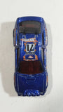 2011 Hot Wheels Wall Tracks Ford Escort Rally #71 Metallic Blue Die Cast Toy Car Vehicle