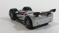 2005 Hot Wheels First Editions Drop Tops Mid Drift Metalflake Silver & Black Die Cast Toy Car Vehicle