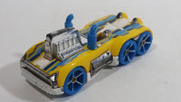 2013 Hot Wheels HW Imagination Future Fleet Semi-Psycho Yellow Die Cast Toy Car Vehicle