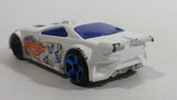 2012 Hot Wheels Scorcher White 2/8 Die Cast Toy Car Vehicle McDonald's Happy Meal