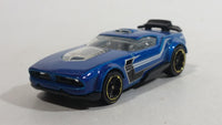2011 Hot Wheels HW Video Game Heroes Fast Fish Metalflake Blue Die Cast Toy Car Vehicle