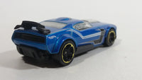 2011 Hot Wheels HW Video Game Heroes Fast Fish Metalflake Blue Die Cast Toy Car Vehicle