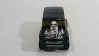 2001 Hot Wheels First Editions MG Rover Morris Wagon Black Tan Die Cast Toy Car Vehicle