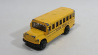 2010 Maisto Fresh Metal School District 2 School Bus Yellow Die Cast Toy Car Vehicle