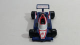 High Speed Formula 1 F-1 Grand Prix #6 Blue, White, Red No. 206 Die Cast Toy Race Car Vehicle