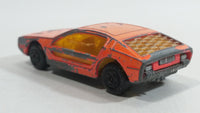 Vintage 1969 Lesney Matchbox Superfast Lamborghini Marzal No. 20 Orange Die Cast Toy Dream Car Vehicle