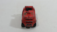 Vintage 1965, 1972 Aviva United Features Syndicate Woodstock No. C5 Red Fork Lift Die Cast Toy Car Vehicle Made in Hong Kong