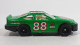 Unknown Brand #88 Stock Car Green Die Cast Toy Race Car Vehicle