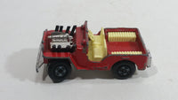 Vintage 1971 Lesney Matchbox Superfast Jeep Hot Rod No. 2 Red Die Cast Toy Car Vehicle