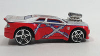 HTF 2012 Maisto Marvel Ultimate Spiderman Whiplash Silver and Red Die Cast Toy Car Vehicle