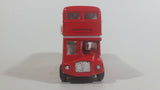 Free Wheel Victoria, BC Canada Double Decker Bus Red Die Cast Toy Car Vehicle