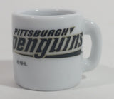 NHL Ice Hockey Pittsburgh Penguins Team Mini Miniature Ceramic Mug