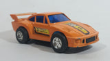 Vintage Good Year Porsche 935 Turbo #3 Orange Pullback Friction Race Car Die Cast Toy Vehicle - Made in Hong Kong