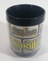 Thermo Serv Walt Disney Productions Disneyland Black Insulated Plastic Coffee Mug Collectible