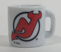 NHL Ice Hockey New Jersey Devils Team Mini Miniature Ceramic Mug