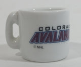 NHL Ice Hockey Colorado Avalanche Team Mini Miniature Ceramic Mug