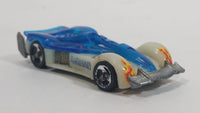 1998 Hot Wheels Volcano Blowout Road Rocket Glow In The Dark White Die Cast Toy Car Vehicle