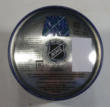 NHL Ice Hockey Vancouver Canucks Dark Blue Metal 5" Tall Coin Bank Sports Collectible
