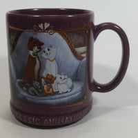 Disney Genuine Authentic Original Classic Animation the Aristo Cats Purple Ceramic Coffee Mug Collectible