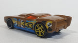 2017 Hot Wheels Track Builder The Gov'ner #333 Brown Die Cast Toy Car Vehicle