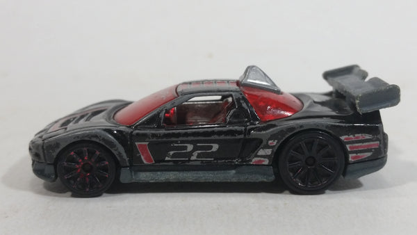 2008 Hot Wheels Acura NSX Black 22 Die Cast Toy Car Vehicle