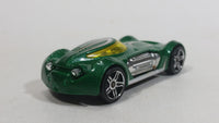 2009 Hot Wheels Track Stars Dodge XP-07 Metalflake Green Die Cast Toy Car Vehicle