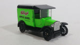 1996 Matchbox 1921 Model T Ford Kellogg's Frosted Apple Jacks Cereal Bright Green Die Cast Toy Classic Antique Car Delivery Vehicle