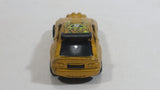 2003 Hot Wheels Flamin' Ford Escort Rally #5 Gold Die Cast Toy Car Vehicle