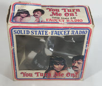 Rare HTF Vintage 1978 Solid State Faucet Radio "You Turn Me On!" Sink Tap Shaped with Box