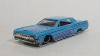 2014 Hot Wheels HW Workshop Garage '64 Continental Light Blue Die Cast Toy Muscle Car Vehicle