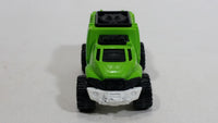 2012 Matchbox City Garbage Grinder Truck Lime Green Die Cast Toy Car Vehicle